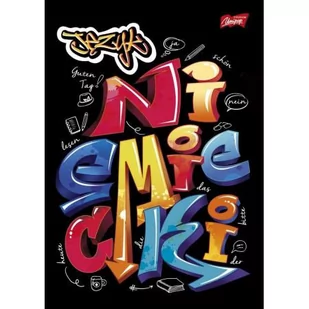 St. Majewski Zeszyt A5/60K kratka J niemiecki + ściąga 10szt) - Zeszyty szkolne - miniaturka - grafika 1
