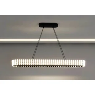 Metalowa lampa wisząca Klavia CGKLAVIA-90-LONG COPEL LED 115W 3000K do salonu czarna - Lampy sufitowe Metalowa lampa wisząca Klavia CGKLAVIA-90-LONG COPEL LED 115W 3000K do salonu czarna - Lampy sufitowe - miniaturka - grafika 1