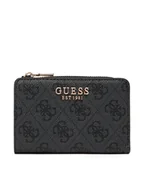 Portfele - Guess Mały Portfel Damski Laurel II Slg SWSG74 59156 Szary - miniaturka - grafika 1