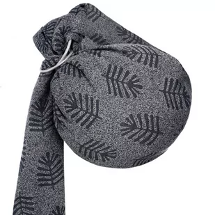 Zaffiro, Chusta kółkowa, tkana, Hug Me Bamboo Palm - Chusty do noszenia dzieci - miniaturka - grafika 1