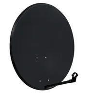 Anteny satelitarne - CZASZA ANTENA 80 CM STANDARD GRAFITOWA (ASC-800M-C) - satelitarna - miniaturka - grafika 1