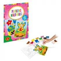Alexander Piaskowe malowanki Wróżka kwiaty - Zabawki kreatywne - miniaturka - grafika 1