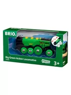 Pociągi dla dzieci - Brio Lokomotywa "Green Gustav" - 3+ - miniaturka - grafika 1