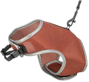 Trixie Soft harness cat, with lead, 24–42 cm, 1.20 m, rust - Szelki dla kotów - miniaturka - grafika 1