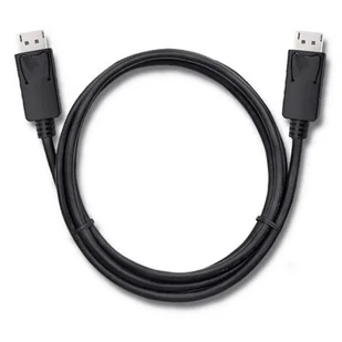 Qoltec Kabel DisplayPort v1.2 męski | DisplayPort v1.2 męski | 4K | 1m 50371 - Kable komputerowe i do monitorów - miniaturka - grafika 1