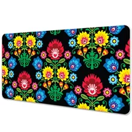 Podkładki na biurko - Duża podkładka ochronna na biurko Sztuka ludowa 120x60 cm - miniaturka - grafika 1