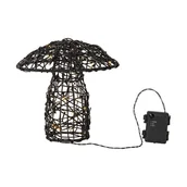 Lampy ogrodowe - Dekoracja ogrodowa Grzybek LED OTTO na baterie 26 cm - miniaturka - grafika 1