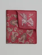 Krawaty i muchy męskie - poszetka classico pc11 czerwona - miniaturka - grafika 1