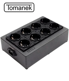 Tomanek TAP8+ – Listwa zasilająca z filtrem i DC Blocker - 8 gniazd ✦ SALON ✦ ZAPYTAJ O RABAT ✦ RATY 30x0% - Listwy zasilające - miniaturka - grafika 1
