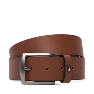 Paski - Pasek Męski Tommy Hilfiger Denton 3.5 Ext AM0AM13536 Brązowy - miniaturka - grafika 1