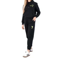 Walizki - Czarny komplet Dresowy OVERSIZE z haftem Wings x Paprocki & Brzozowski UNISEX M - miniaturka - grafika 1