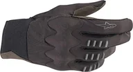 Rękawice motocyklowe - Alpinestars Techstar rękawiczki rowerowe, czarne/szare, rozmiar XL - miniaturka - grafika 1