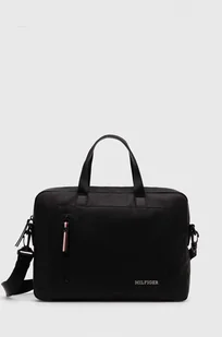 Tommy Hilfiger torba na laptopa kolor czarny AM0AM11784 - Torby podróżne - miniaturka - grafika 1