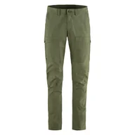 Odzież trekkingowa męska - Męskie spodnie trekkingowe Fjallraven Abisko Hybrid Trousers laurel green - 46R - miniaturka - grafika 1