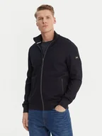 Swetry męskie - Bugatti Kardigan 8750-15175E Granatowy Regular Fit - miniaturka - grafika 1