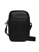 Nerki - Calvin Klein Saszetka Emblem Aop Emboss Slim Reporter LV04D3371G Czarny - miniaturka - grafika 1