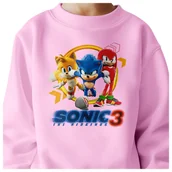 Bluzy dla dziewczynek - BLUZA DZIECIĘCA SONIC 3 104 DLA DZIEWCZYNKI CHŁOPCA - miniaturka - grafika 1