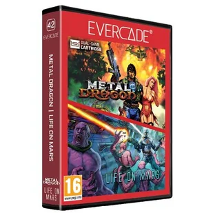 Zestaw gier EVERCADE Metal Dragon / Life on Mars - Gry PlayStation 4 - miniaturka - grafika 1
