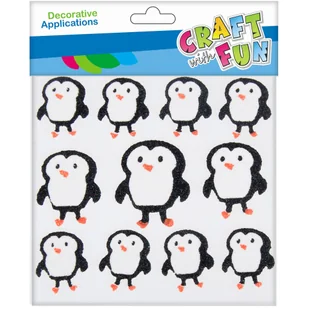 Craft with Fun Ozdoba dekoracyjna Eva Pingwin samoprzylepna 22szt Pbh12/288 - Pozostałe akcesoria dla plastyków - miniaturka - grafika 1