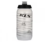 Shakery i bidony sportowe - Bidon Rowerowy Kolarski Kellys Kolibri Transparent White - miniaturka - grafika 1