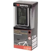 Liczniki rowerowe - Licznik rowerowy bezprzewodowy LCD Walfort BIAŁY - miniaturka - grafika 1