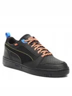 Sneakersy męskie - Puma Sneakersy Rebound v6 Low Open 393581 01 Czarny - miniaturka - grafika 1