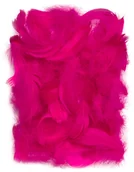 Pasmanteria - Piórka  5-12Cm, 10G Dark Pink, Dp Craft - miniaturka - grafika 1
