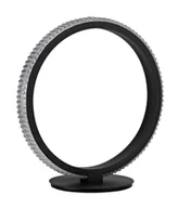 Lampy stojące - Luces Exclusivas OCANA LE41719 Lampa stołowa LED o pierścieniowym kształcie z aluminiową i akrylową konstrukcją w kolorze czarnym matowym - miniaturka - grafika 1