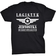 Koszulki męskie - Jednostka Do Zadań Koszulka Dla Logistyka Prezent - miniaturka - grafika 1