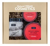 Zestawy kosmetyków damskich - Laq Zestaw Pralinka (Mus do mycia 100 g + Krem do ciała 200 ml + Mus do twarzy 40 g) - miniaturka - grafika 1