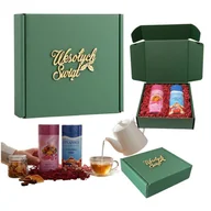 Zestawy upominkowe - Zestaw prezentowy Świąteczny na prezent herbaty Wesołych Świąt wypełnienie - miniaturka - grafika 1