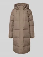 Płaszcze damskie - Płaszcz pikowany o kroju comfort fit z drobną fakturą model ‘IRENE’ - miniaturka - grafika 1