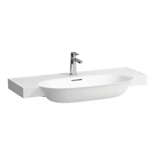 Laufen The New Classic Umywalka wisząca 100x48 cm bez otworu na baterię biała H8138570001091 - Umywalki - miniaturka - grafika 1