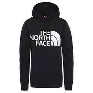 Bluzy sportowe damskie - Bluza The North Face Standard Hoodie 0A4M7CJK31 - czarna - miniaturka - grafika 1