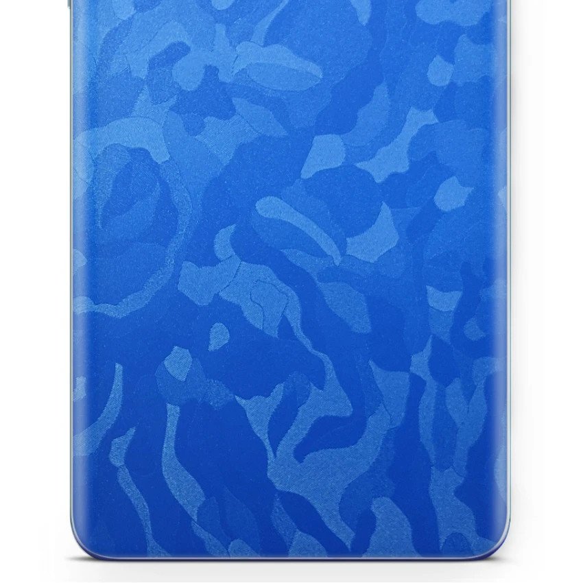 Folia naklejka skórka strukturalna na TYŁ do Apple Watch 1-2-3 (38mm) - Moro Camo Niebieski - apgo SKINS