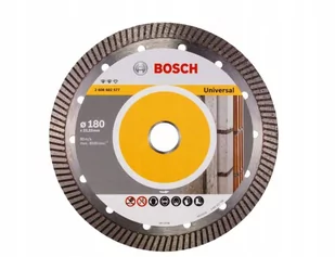 Bosch Diamentowa tarcza tnąca Expert for Universal Turbo 180 x 22 23 x 2 4 x 12 mm 2608602577 Średnica 180 mm Średnica wewnętrzna 22.23 mm 1 szt - Tarcze do pił - miniaturka - grafika 1