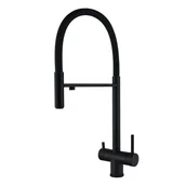 Baterie kuchenne - Bateria kuchenna WEZER TOP4-01-BLACK z podłączeniem do filtra wody - miniaturka - grafika 1