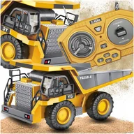Zabawki zdalnie sterowane - Duża Wywrotka Zdalnie Sterowana Rc Maszyny Budowlane Ciężarówka Napęd 4x4 - miniaturka - grafika 1