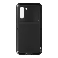 Etui i futerały do telefonów - Etui Samsung S21 Shockproof 3M Integral Powerful Love Mei Czarne - miniaturka - grafika 1