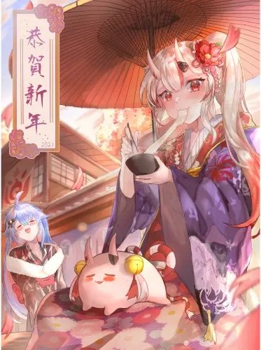 Plakat Anime Manga HoloLIVE holo_482 A3 (custom)