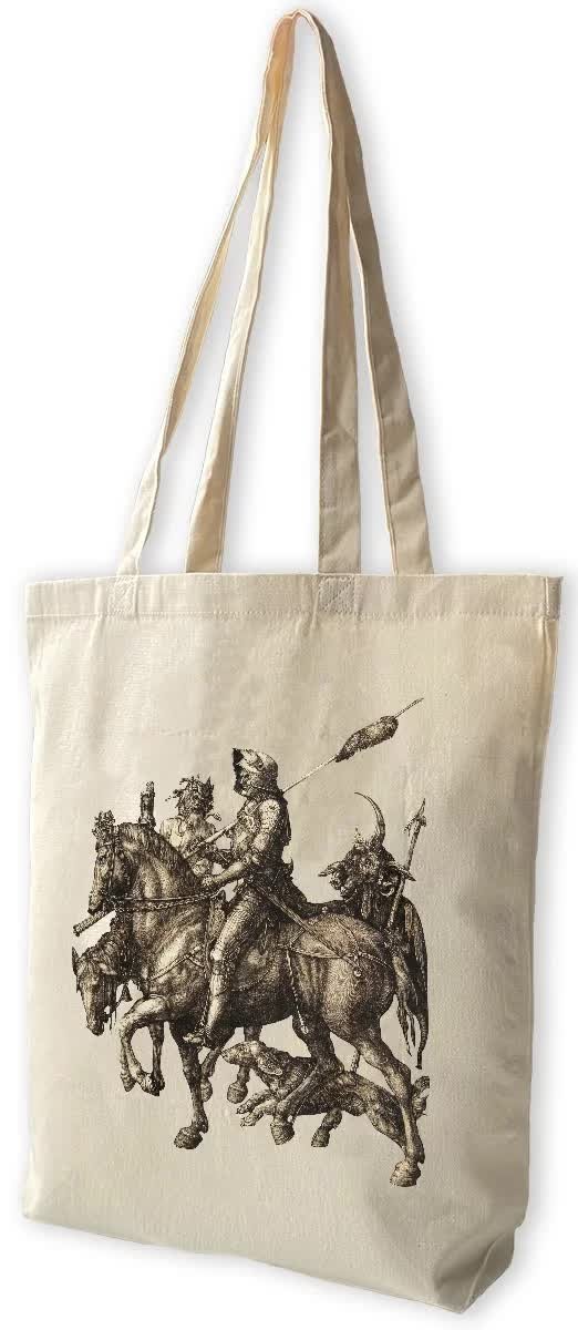 Torba bawełniana Rycerz, Śmierć i Diabeł Albrecht Dürer