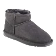 Śniegowce damskie - Buty Emu Australia Stinger Micro W10937-CHAR szare - miniaturka - grafika 1
