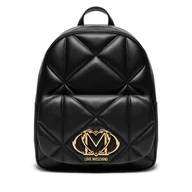 Plecaki - Plecak LOVE MOSCHINO JC4037PP1MLC0000 Czarny - miniaturka - grafika 1