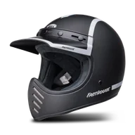 Kaski motocyklowe - Kask Integralny BELL Moto-3 Classic Czarny/Złamany BiałyM - miniaturka - grafika 1