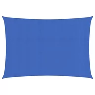 Parasole ogrodowe - vidaXL Żagiel przeciwsłoneczny, 160 g/m, niebieski, 2x3,5 m, HDPE vidaXL - miniaturka - grafika 1