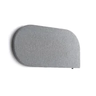 Płyty i maty izolacyjne - Panel akustyczny POLY, kropla, 600x1200x56 mm, ścienny, jasnoszary - miniaturka - grafika 1