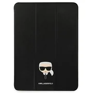 Etui do tabletów - Apple Etui na tablet Karl Lagerfeld Head Saffiano na iPad Pro 12.9" KLFC12OKHK) Czarne - miniaturka - grafika 1