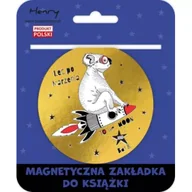 Zakładki do książek - Henry Zakładka magnetyczna kulka 2 odlotowiec - miniaturka - grafika 1