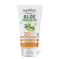 Balsamy i kremy do opalania - Equilibra Krem do opalania Aloe Vera SPF 20 UVA UVB 75 ml (8000137017768) - miniaturka - grafika 1