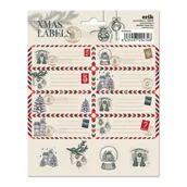 Figurki dla dzieci - ETYKIETY SAMOPRZYLEPNE ŻYCZENIA ŚWIĄTECZNE - miniaturka - grafika 1